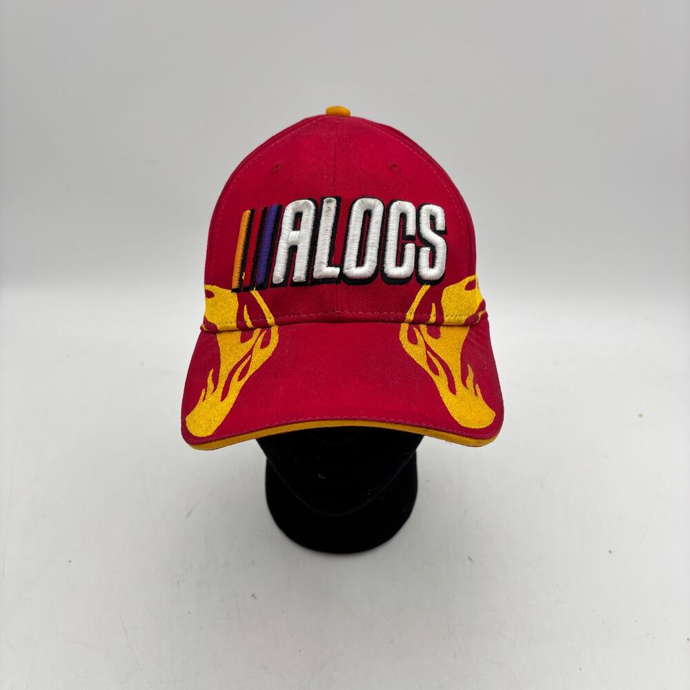 Awful Lot Of Cough Syrup ALOCS Racing Flame Hat Red Desto Dubb Streetwear